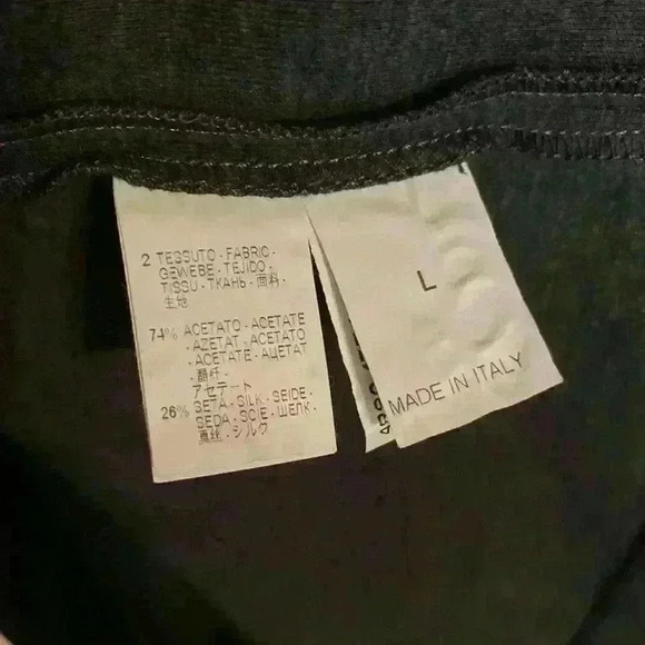 BRUNELLO CUCINELLI Silk Blend Tank Dress in Steel Grey Size Large - Picture 7 of 7